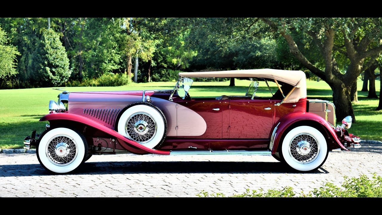 1930 Duesenberg LeGrande Cold Start