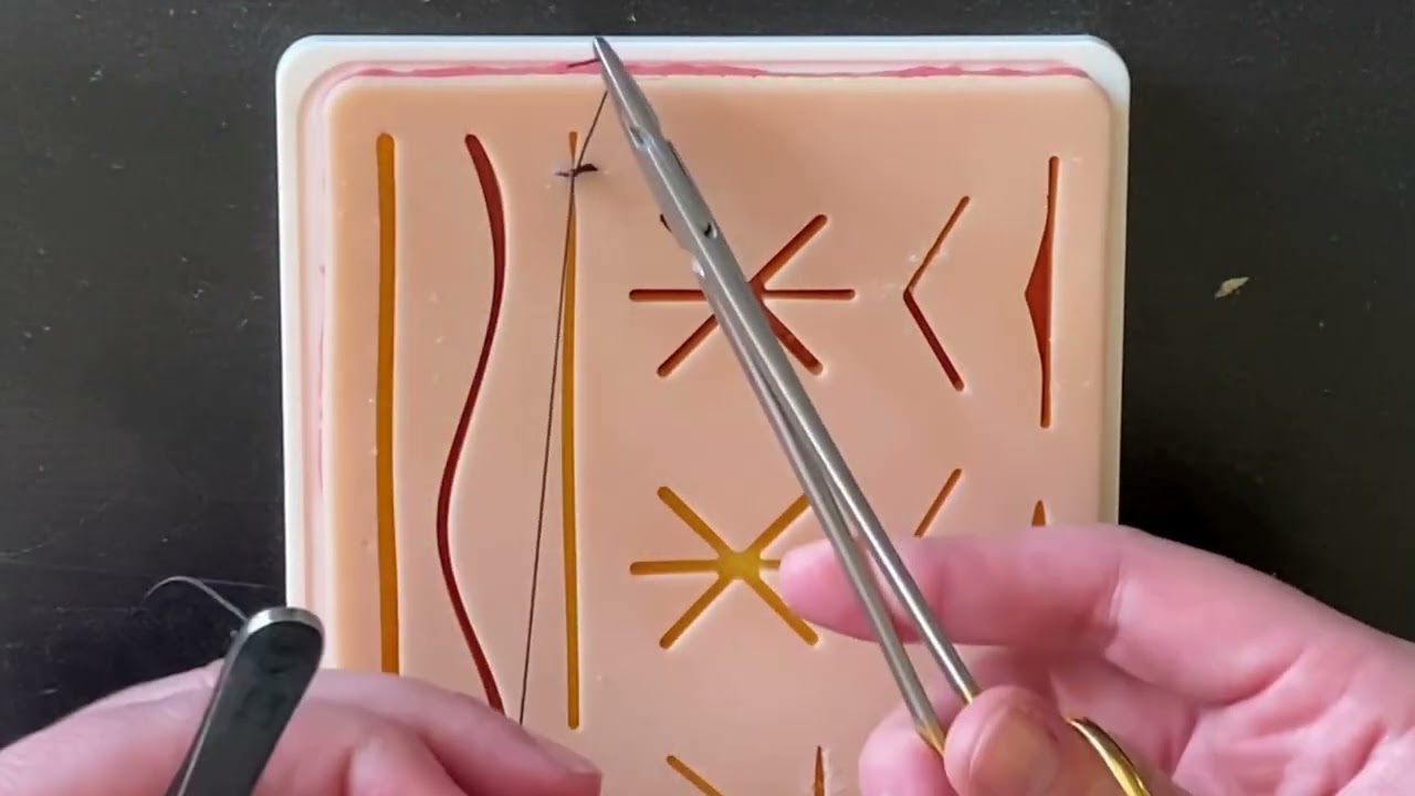 PA Suture Skills - Basic Interrupted Suture