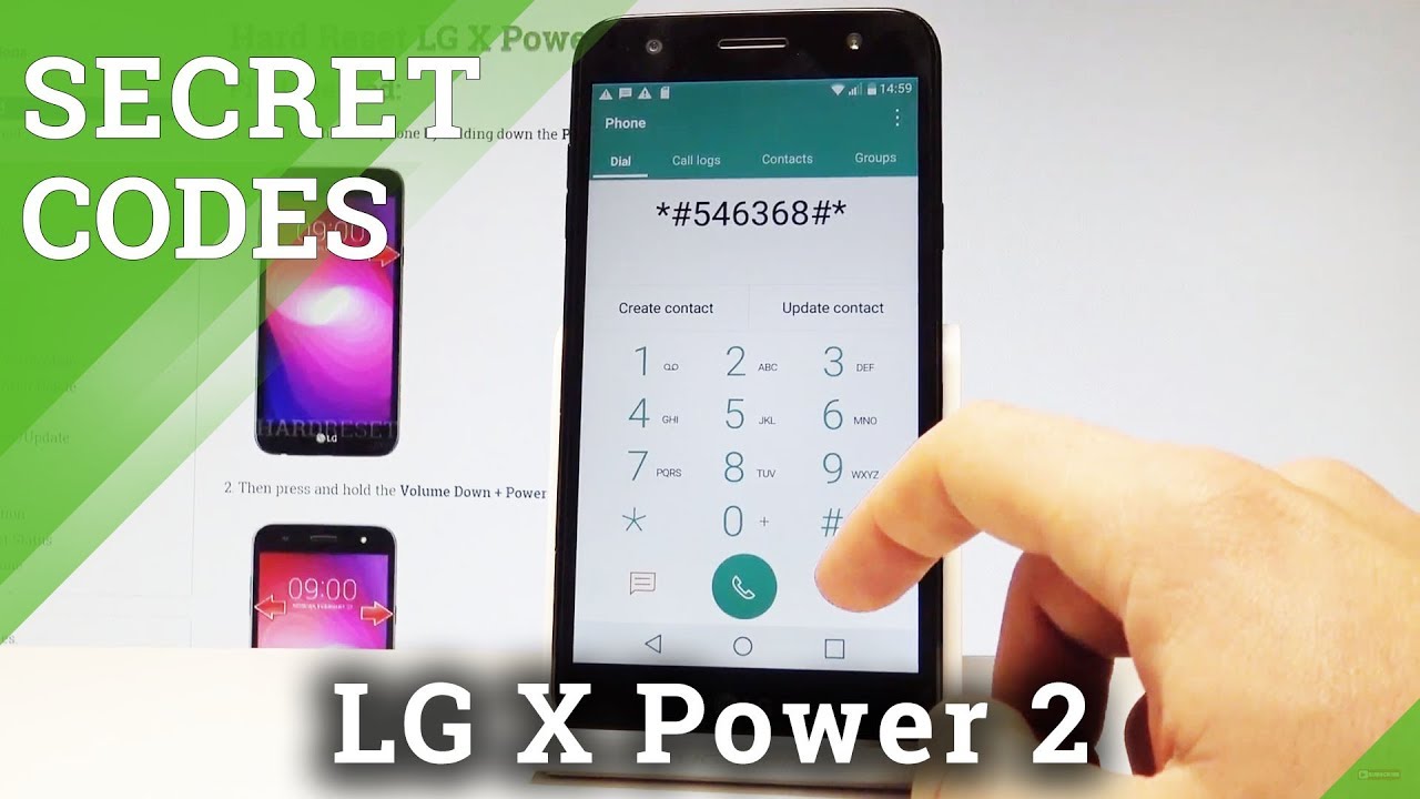 Секретные коды LG X Power 2 - Скрытый режим / Расширенные функции / Хитрости |HardReset.Info