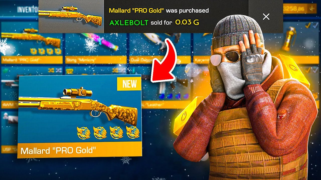 Din GRESEALA am CUMPĂRAT [Mallard Pro Gold] pe STANDOFF2 