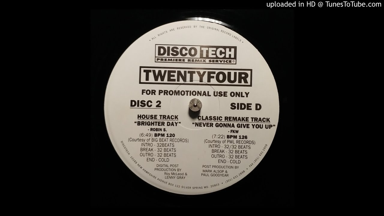 FKW - Never Gonna Give You Up (Discotech Version)