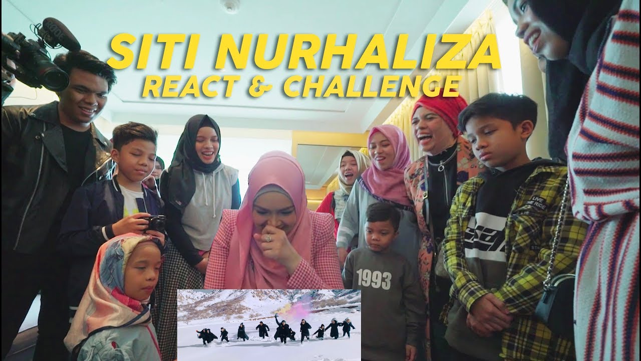 Dato' Sri Siti Nurhaliza Ziggy Zagga  Reaction & Challenge dg Gen Halilintar Heboh!