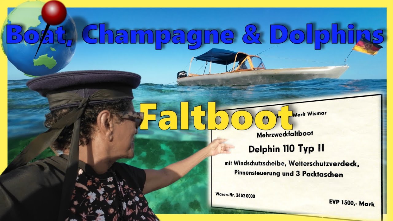 Faltboot MTW Delphin 110 Typ 2 from 1971 in 4K Western Australia April 2023... IT IS STILL GOING!!!