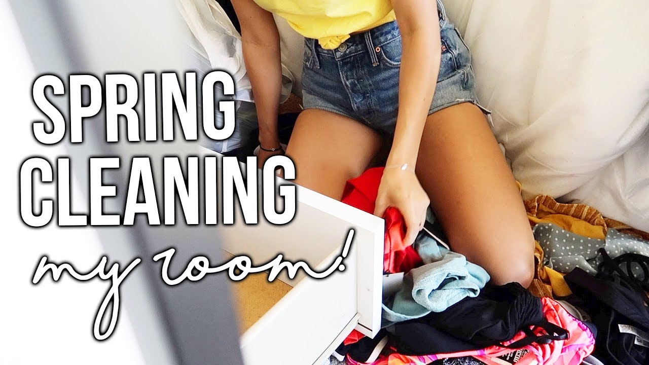 MASSIVE SPRING CLEANING!!! Cleaning Montage!!