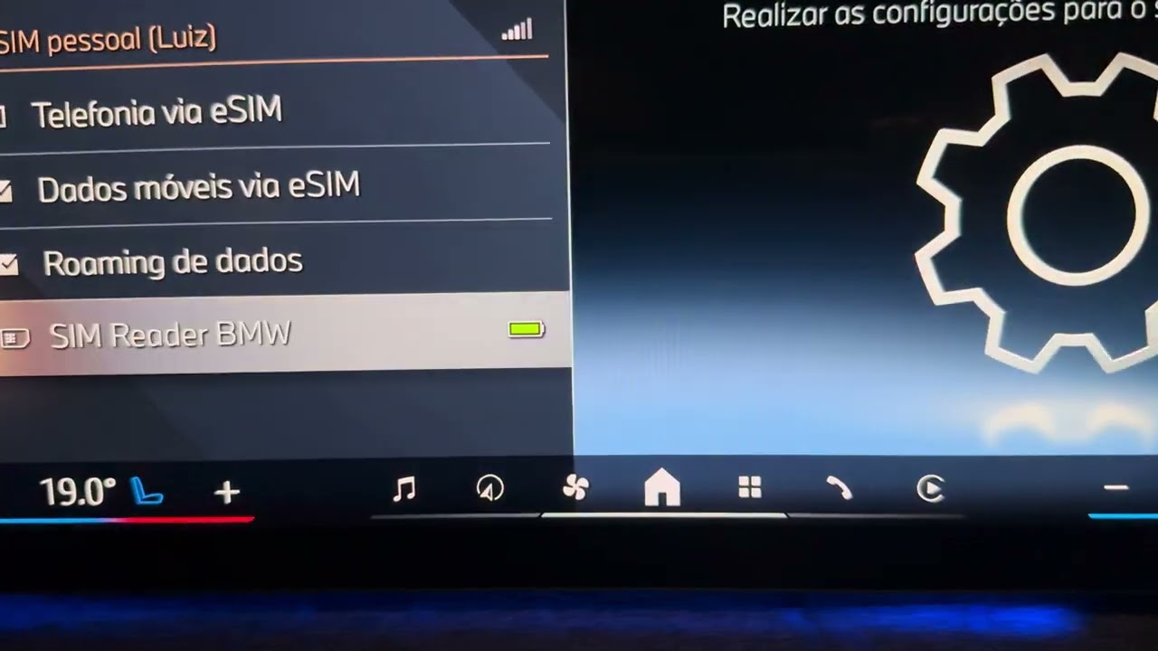 Tutorial rápido de como colocar internet no BMW I7
