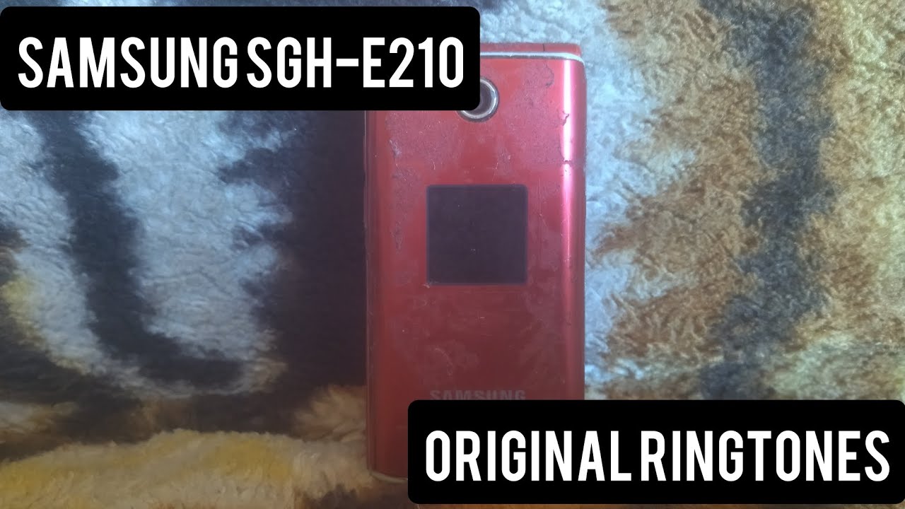 Samsung SGH-E210 Original ringtones