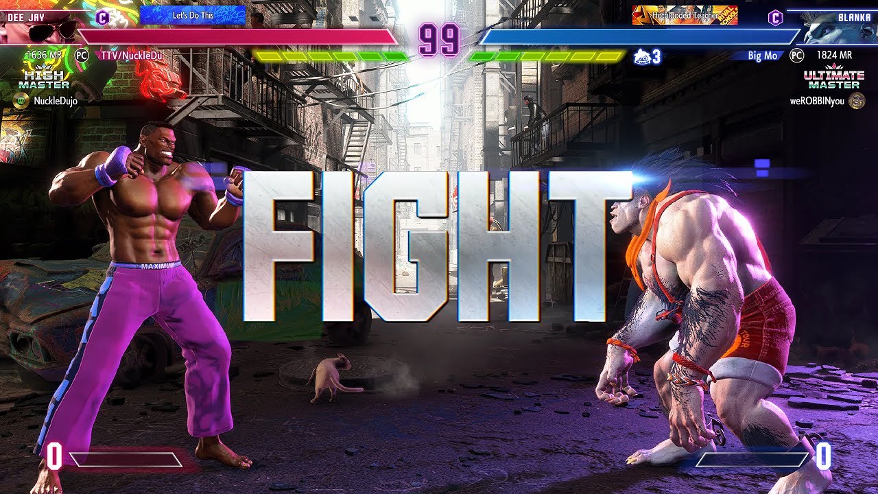 Street Fighter 6 🔥 NUCKLEDU (Dee Jay) Vs BIG MO (Blanka)🔥SF6 High Level Matches!