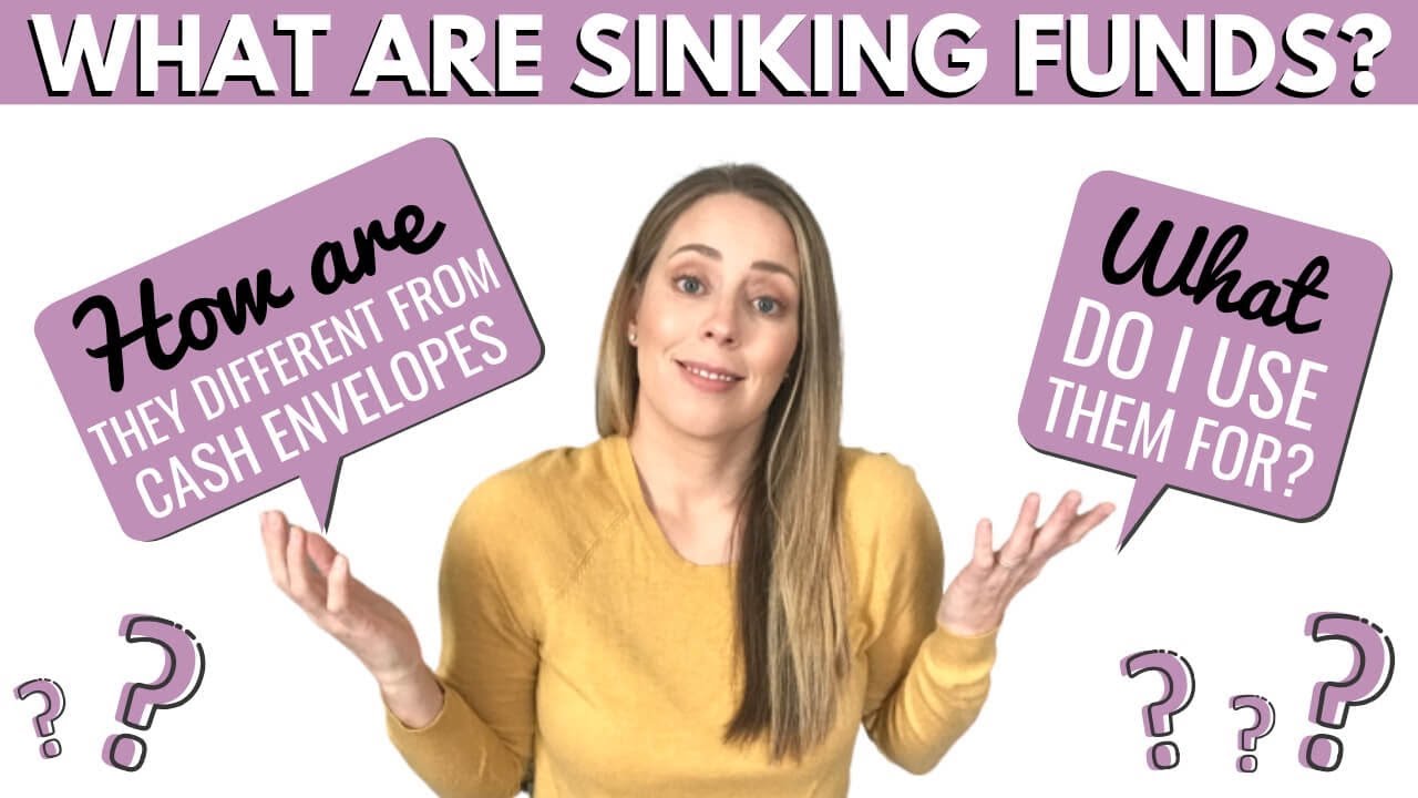 SINKING FUNDS - How sinking funds work and why you need them!