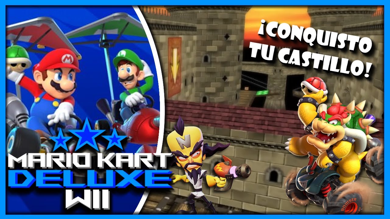 ¡El Castillo de Cortex! |🏁Mario Kart Wii DELUXE🏎️| Copa Neo Cortex (CTR)