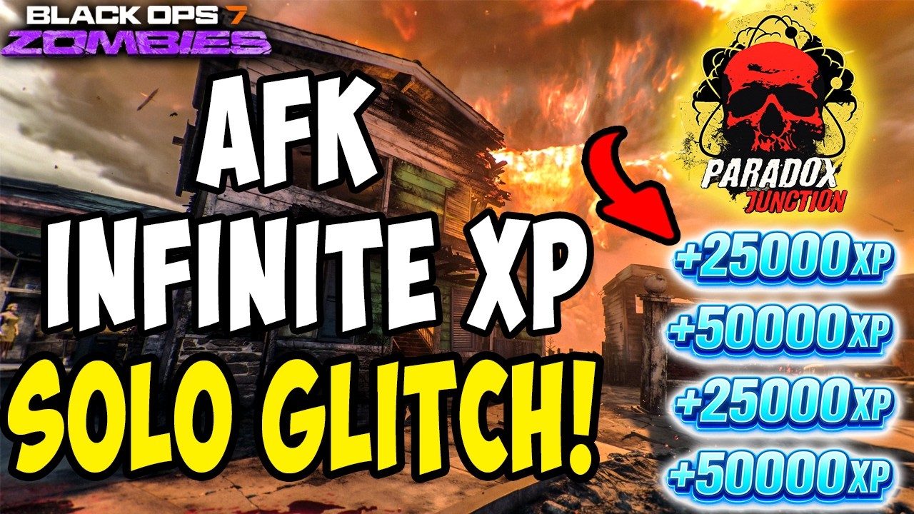 SOLO AFK UNLIMITED XP GLITCH! NO REQUIREMENTS! FASTEST XP FARM! (BO7 Zombies)