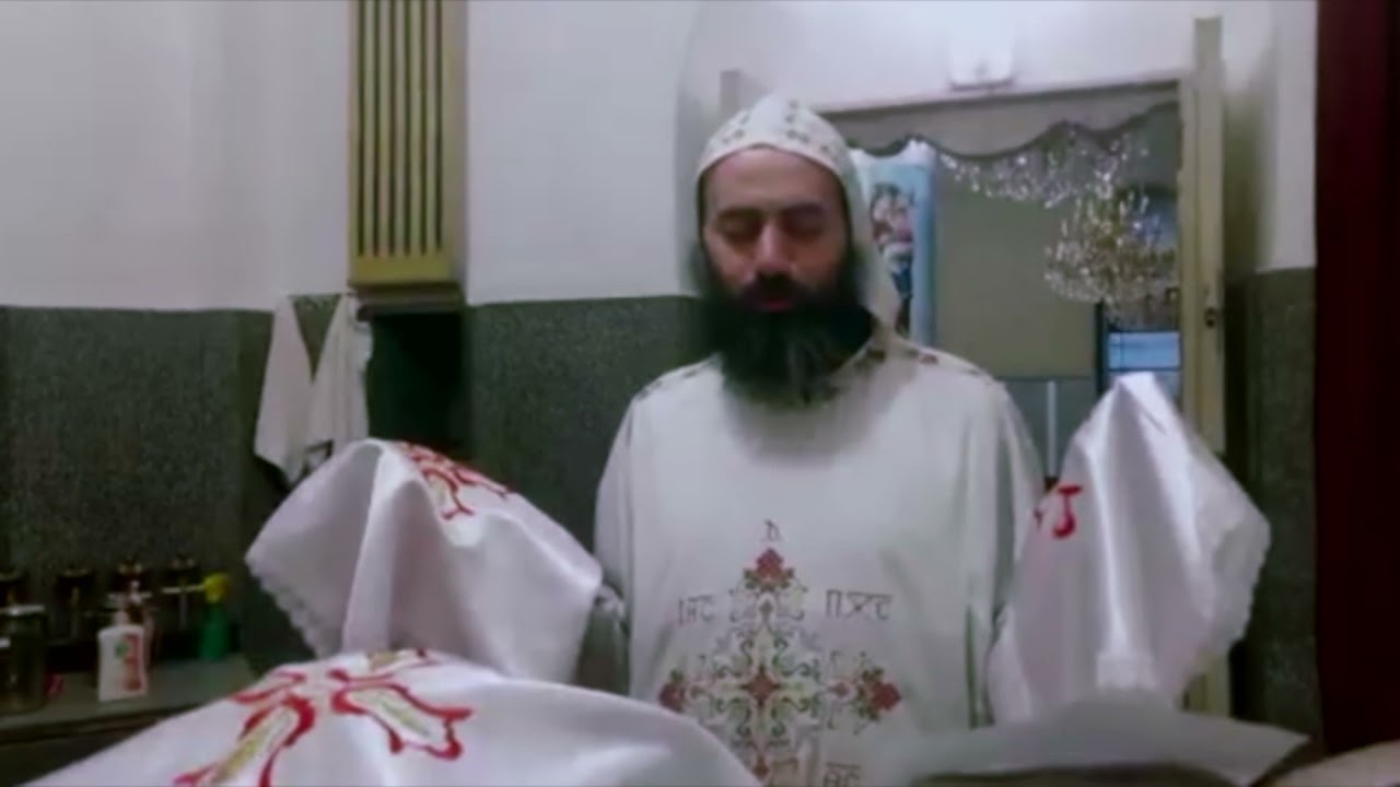 الترحيم الكبير لراهب القس بموا المحرقي الذكري السنوية الرابعة  لانتقال مثلث الرحمات الانبا ساويرس