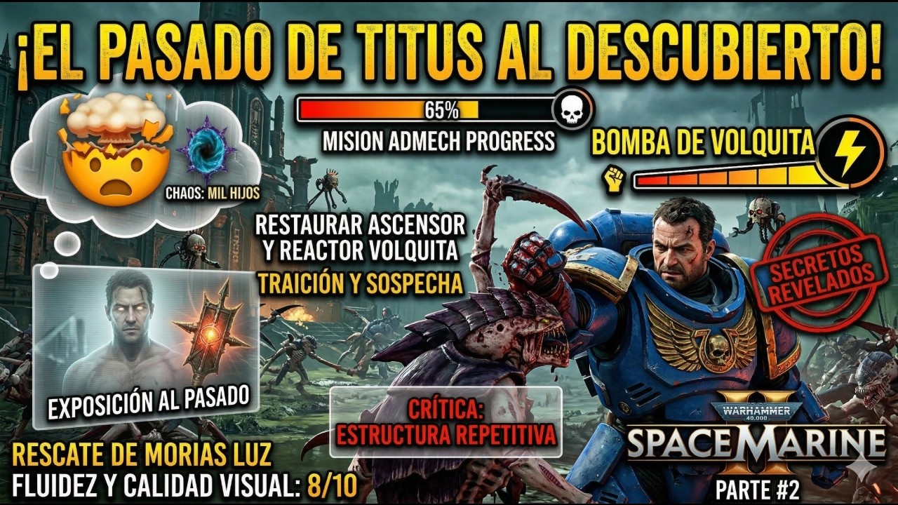 Space Marine 2 Warhammer 40k Parte #2 Lucha contra el Lictor