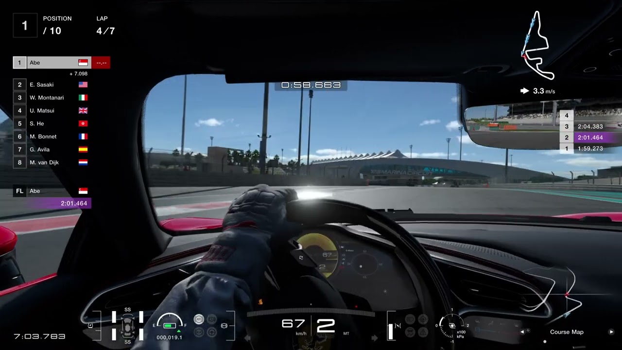 Gran Turismo 7 (PS5) - Ferrari 296 One Make (Weekly Challenge)