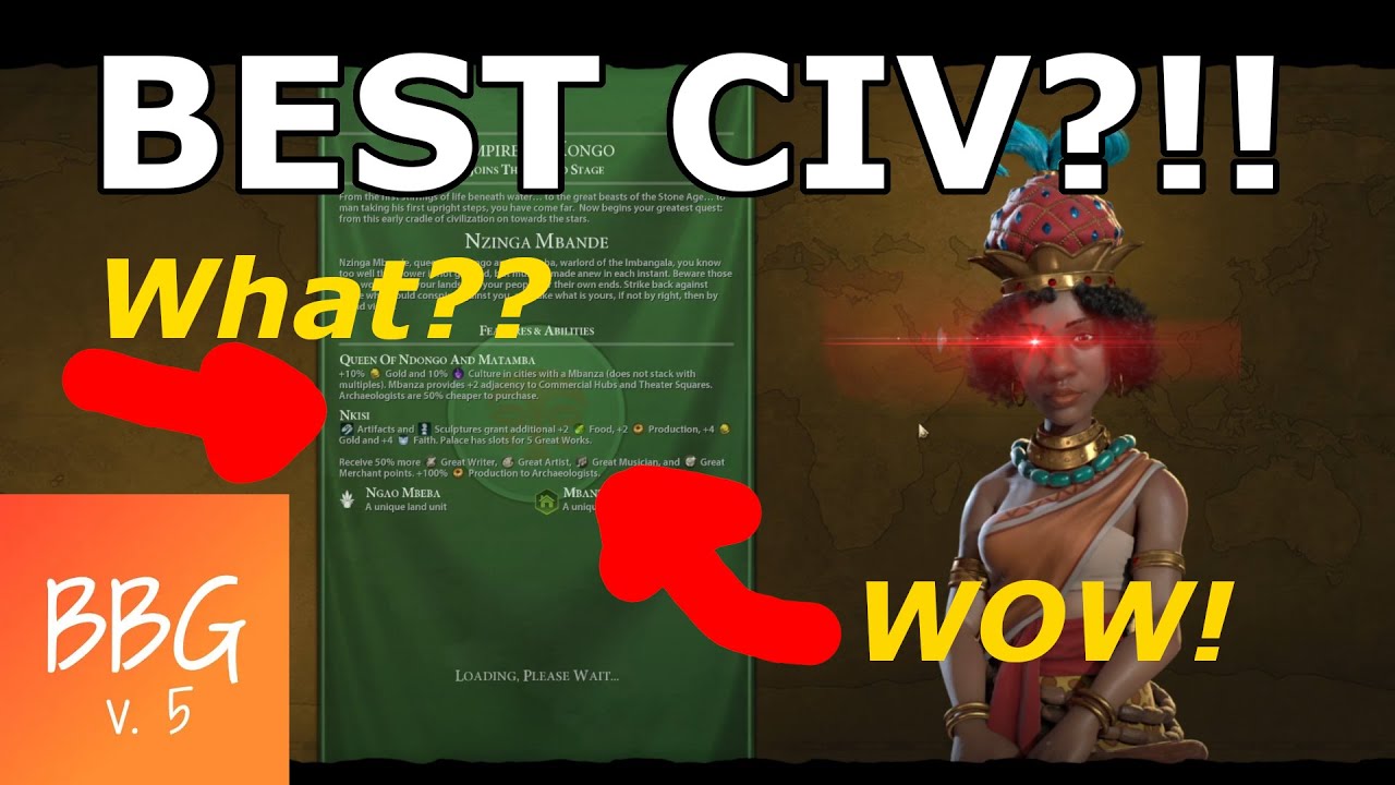 Is Mbande The BEST MULTIPLAYER CIV?!! | BBG Civ Spotlight