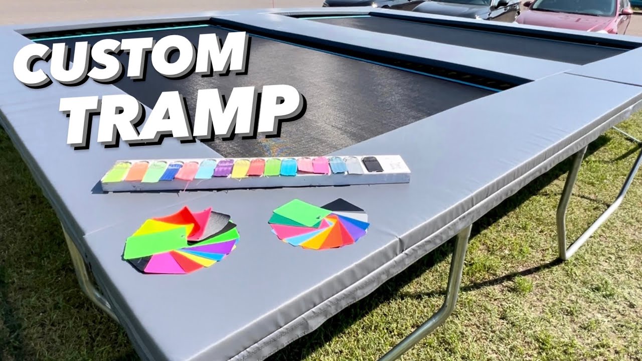 How to CUSTOMIZE Your Apex TRAMPOLINE [Color]