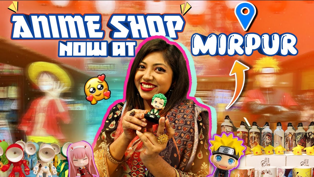 First ever Anime Shop At Mirpur | Qrio The Curious Shop