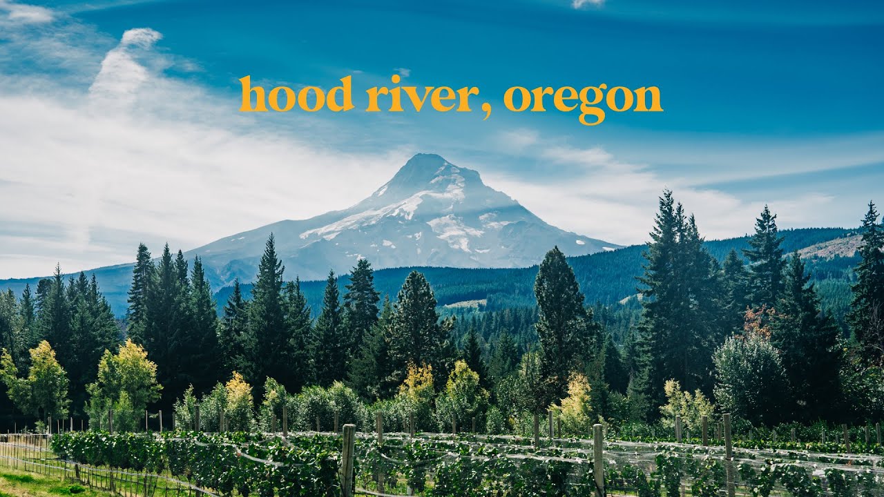 Exploring Hood River, Oregon - Fruit Loop & Columbia River Gorge