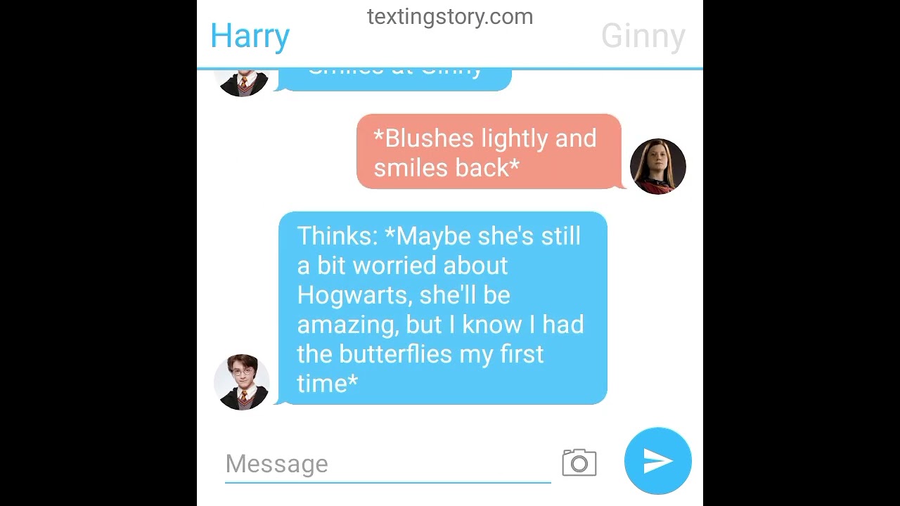 Harry x Ginny Texting Story (Hinny) Ep 2
