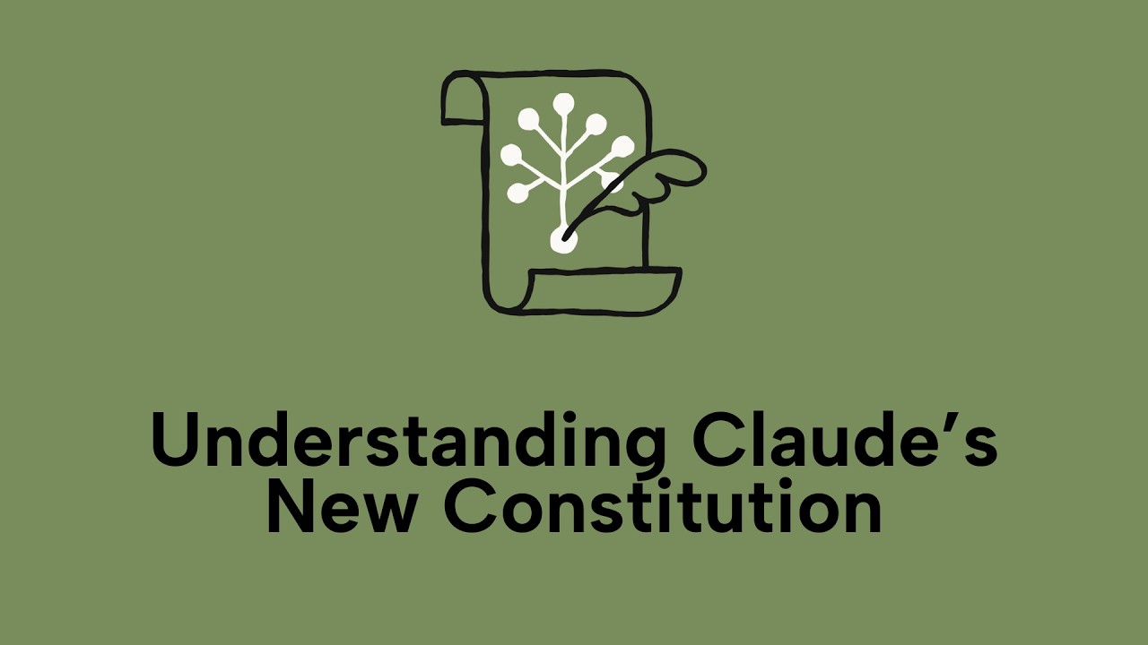 Understanding Claude's New Constitution