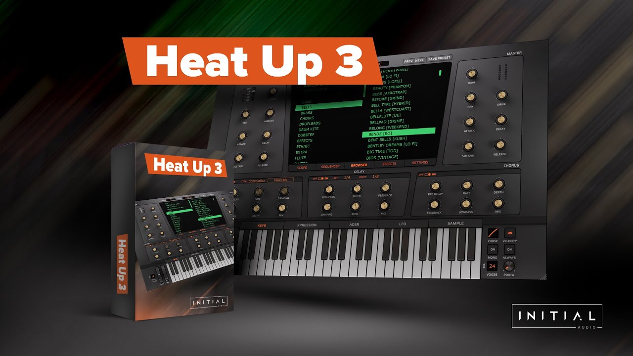 Heat Up 3 - Next Generation Virtual instrument With 850+ Factory Presets