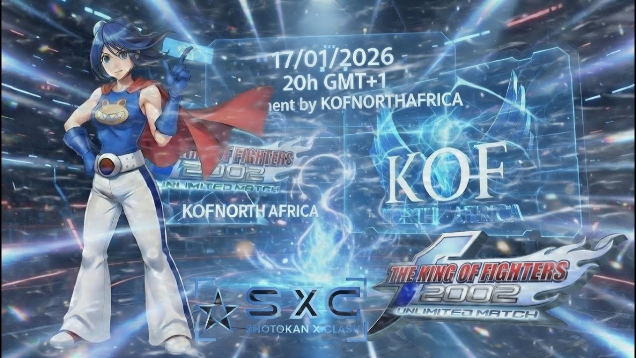 Анонс турнира KOF 2002 UM от KOF NORTH AFRICA & SXC #2