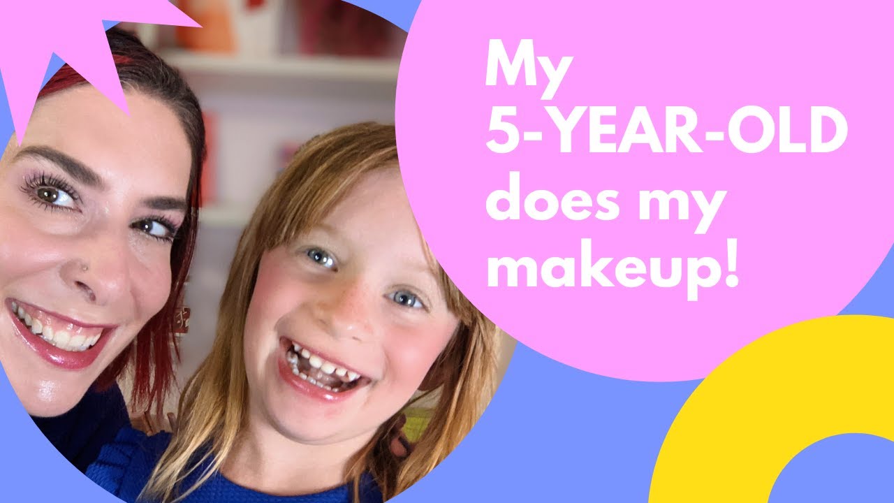 Makeup so easy, even a 5-year-old child can do it!