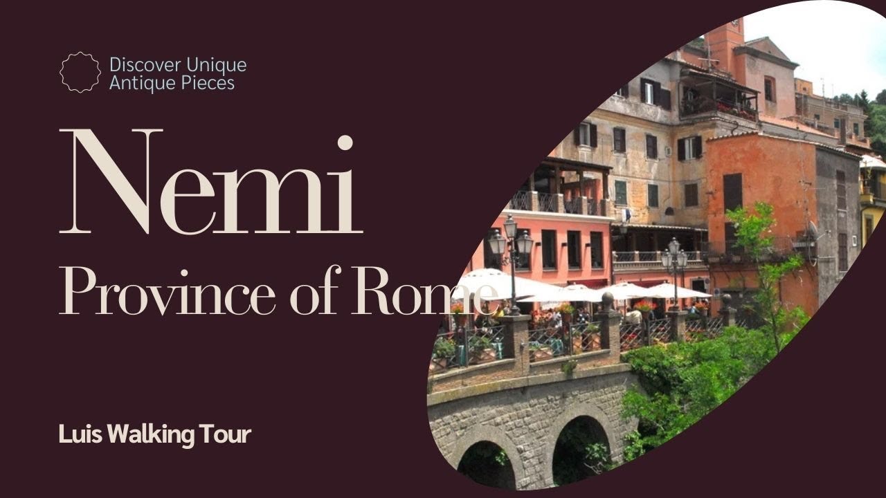 NEMI Province of Rome Italy Walking tour