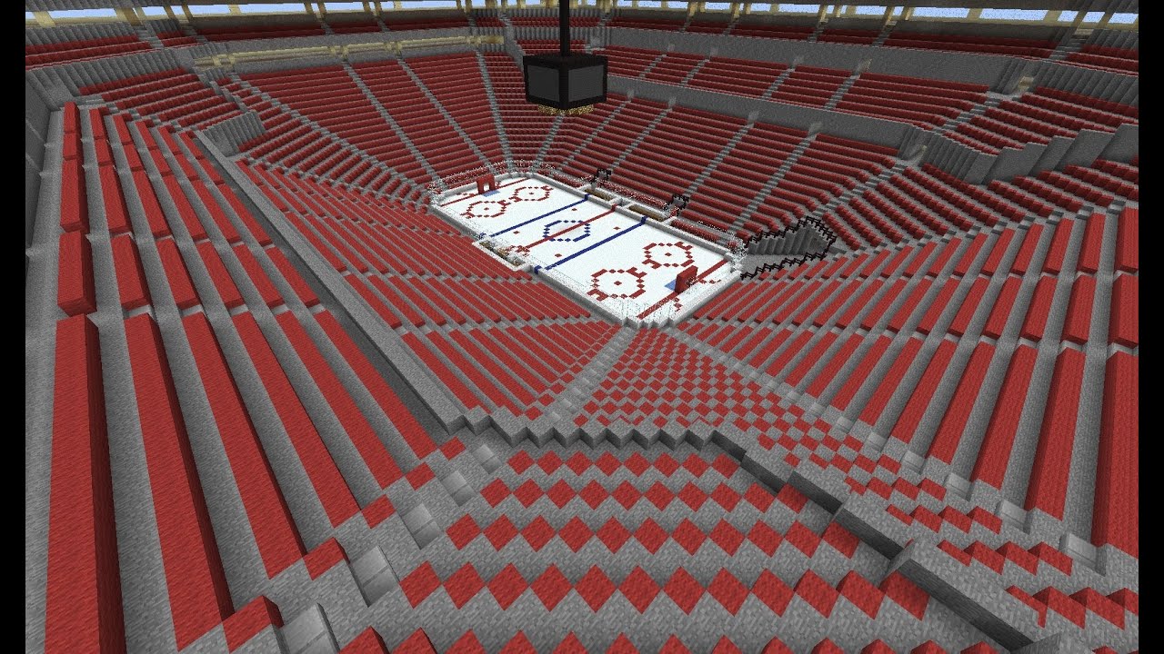 Minecraft Timelapse - Hockey Arena