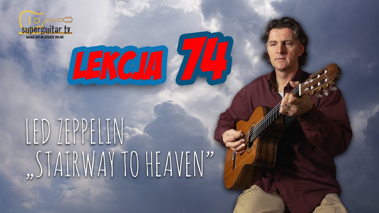 Lekcja 74. Led Zeppelin &bdquo;Stairway To Heaven&rdquo; 🎸 #guitar #lesson #cover #tutorial
