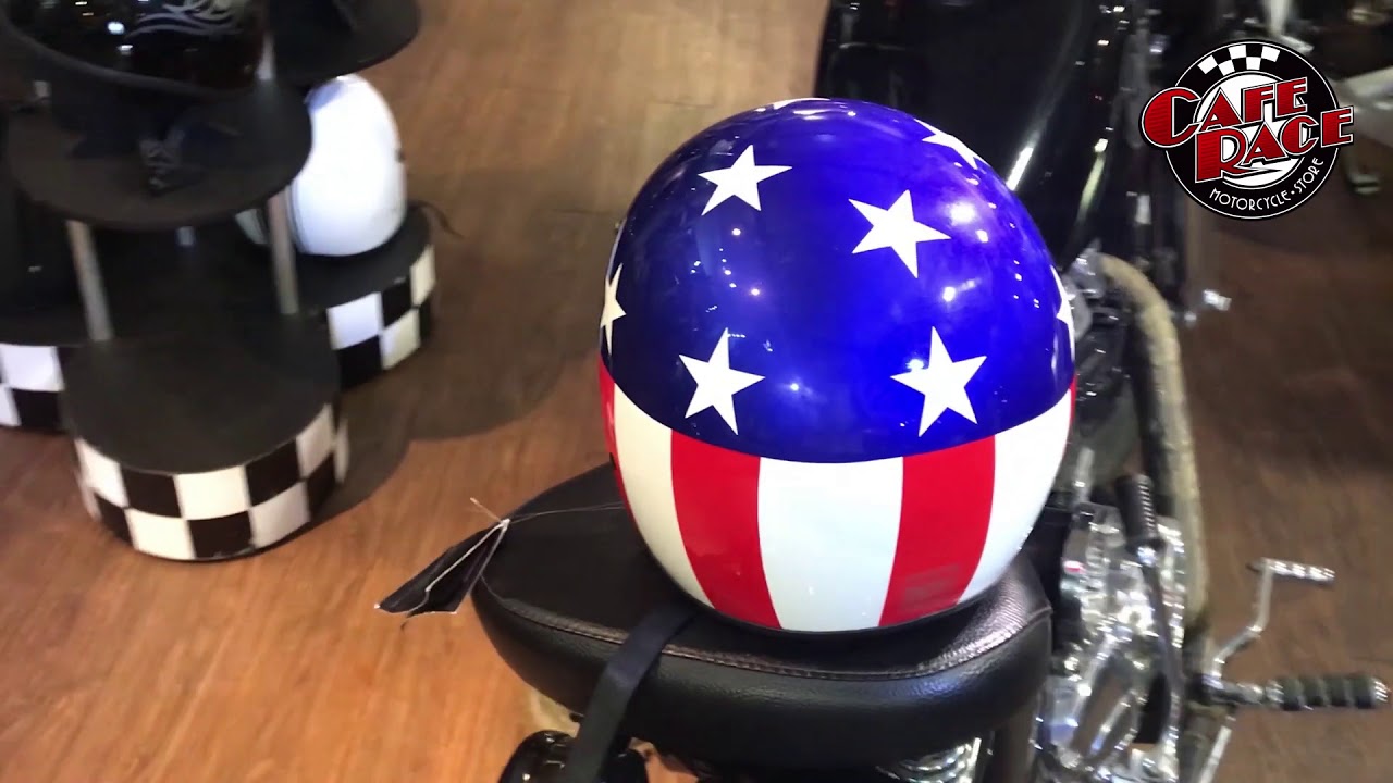Caf&eacute; Race TV 10 - Cascos y antiparras estilo retro, Daytona (EEUU)