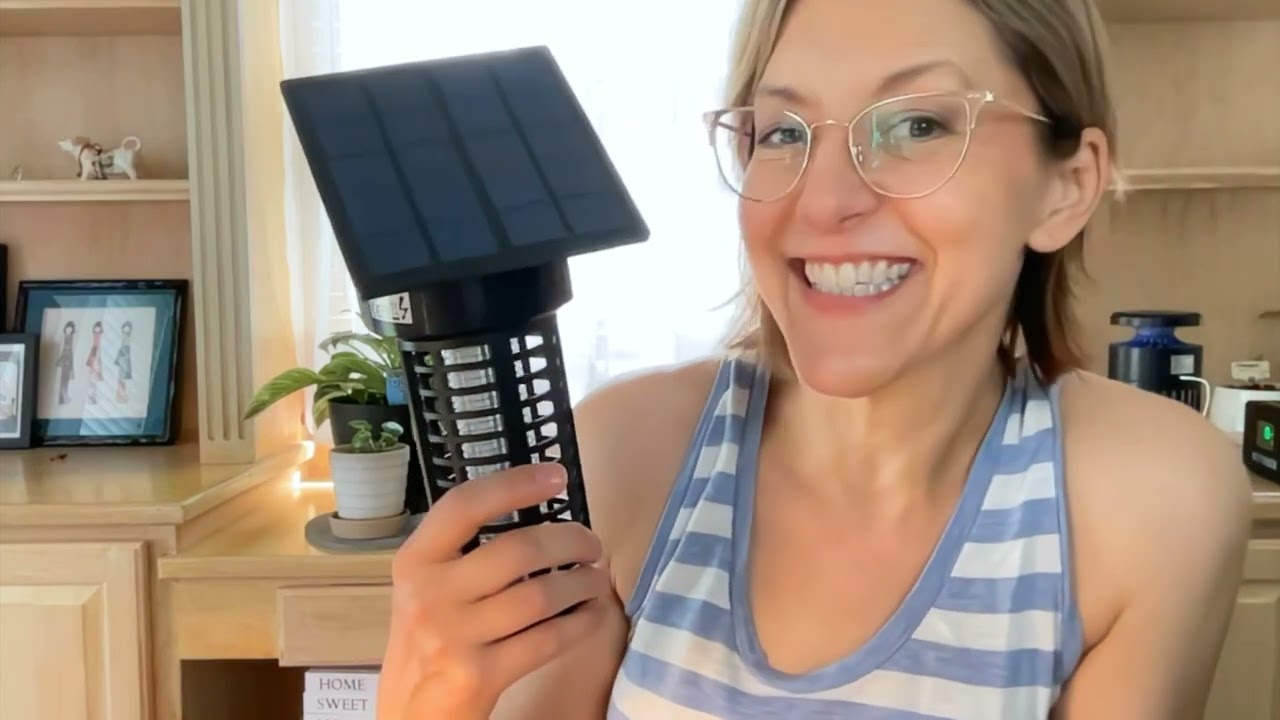 Effortless and Effective - Pest Sniper Solar Bug Zapper