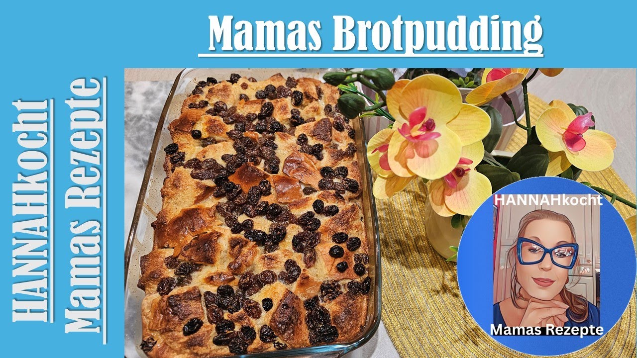 Brotpudding mit Vanille Karamell Soße. Preis ( 4 Pers.)=15,30€ / 3,82€ pro Pers. GUT LEBEN, SPAREN!