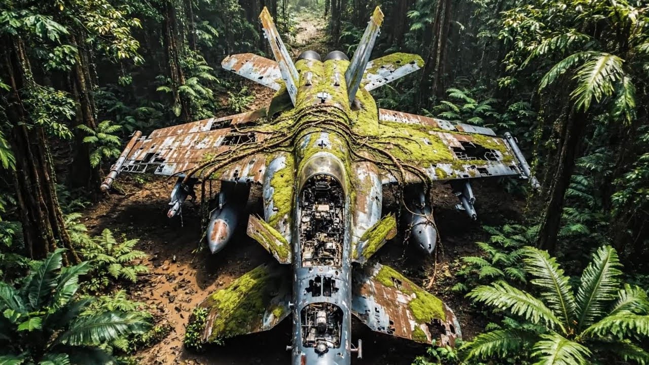 Lost for Decades in the Jungle… The Unbelievable Restoration of an F/A-18C Hornet