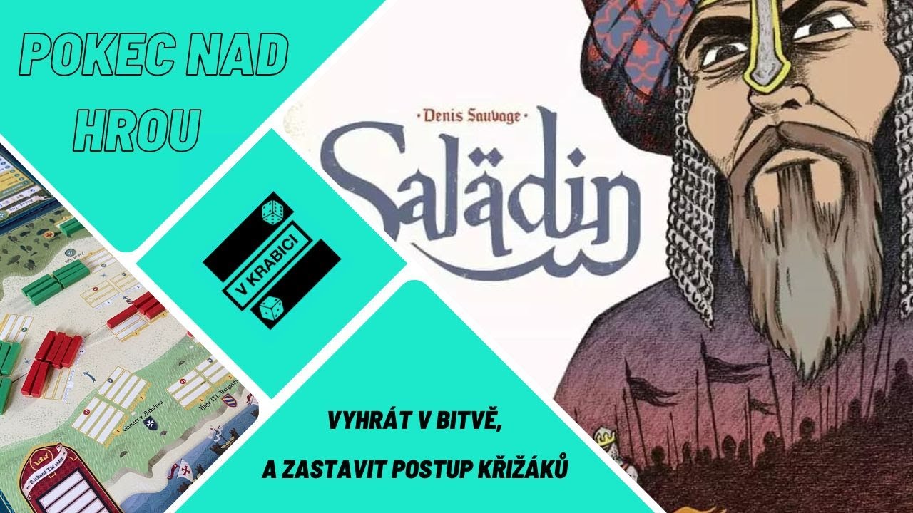 SALADIN | V&Aacute;LEČN&Aacute; DESKOV&Aacute; HRA | POKEC NAD HROU