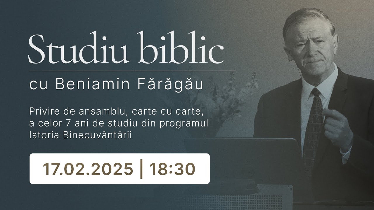 Studiul de Luni seara | Leviticul - partea a doua: Ziua Ispășirii | Biserica Iris 17.02.2025