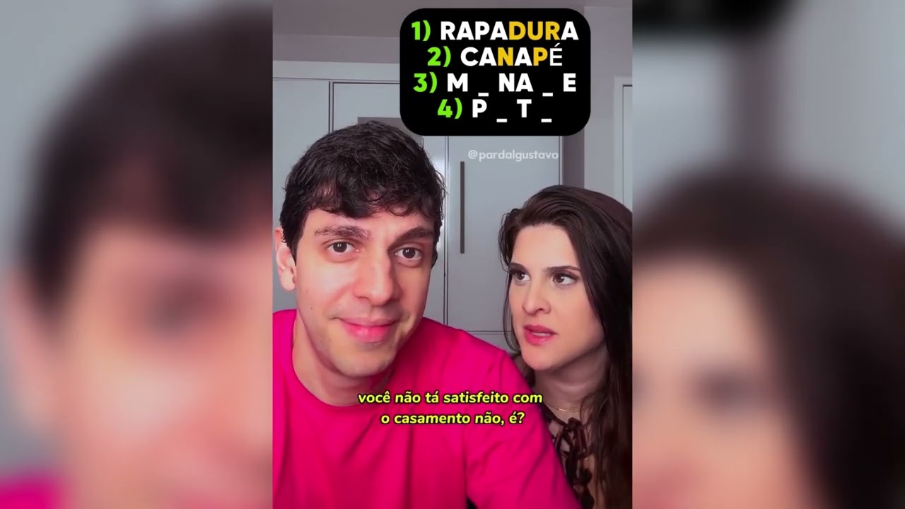 SERÁ QUE ELA CONHECE O MARIDO???