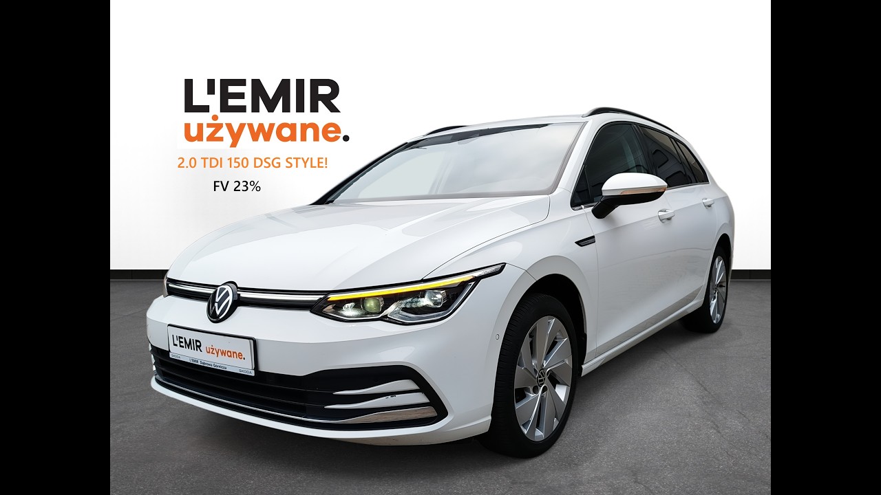 #LEMIR VW GOLF STYLE 2.0 TDI 150 DSG '22