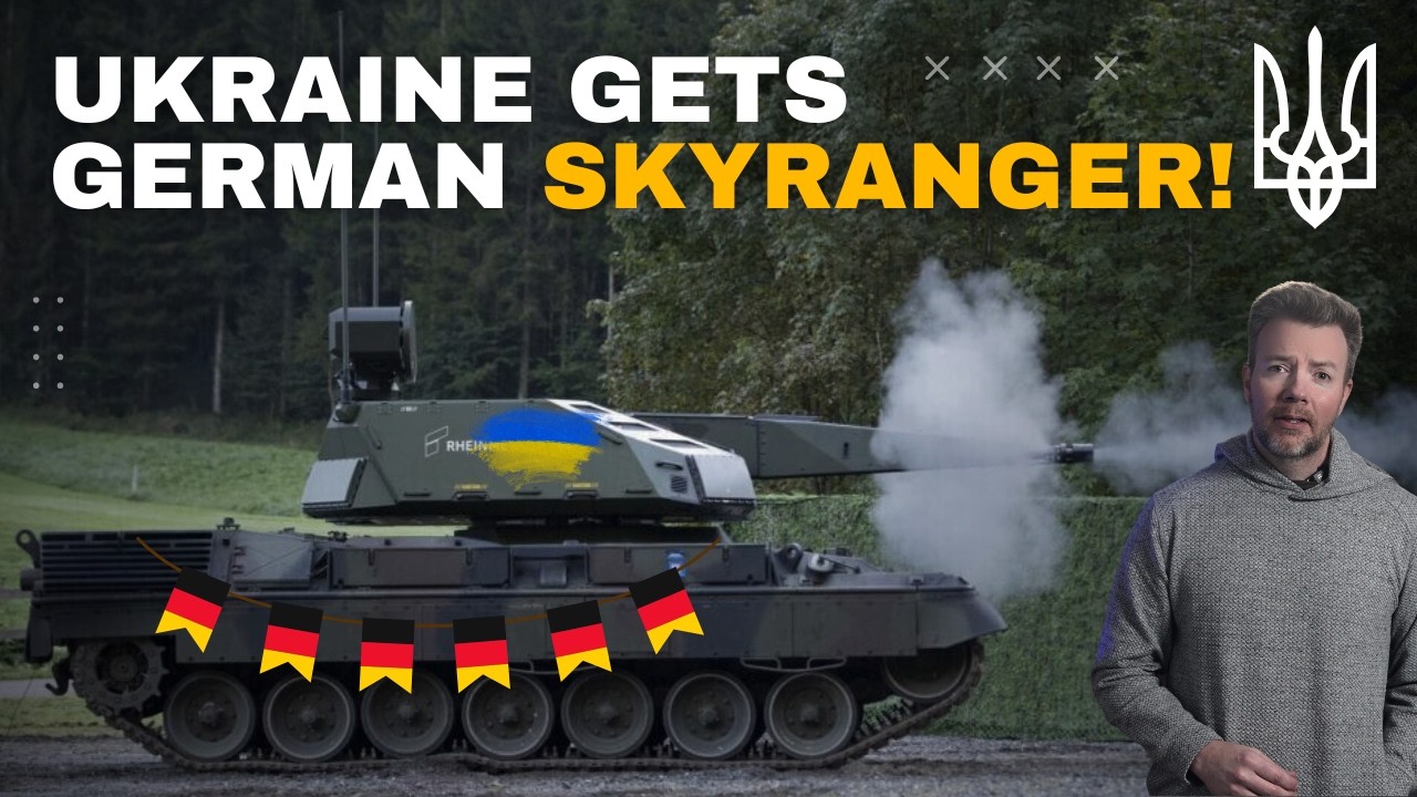 Германия отправляет на Украину истребитель дронов SKYRANGER!