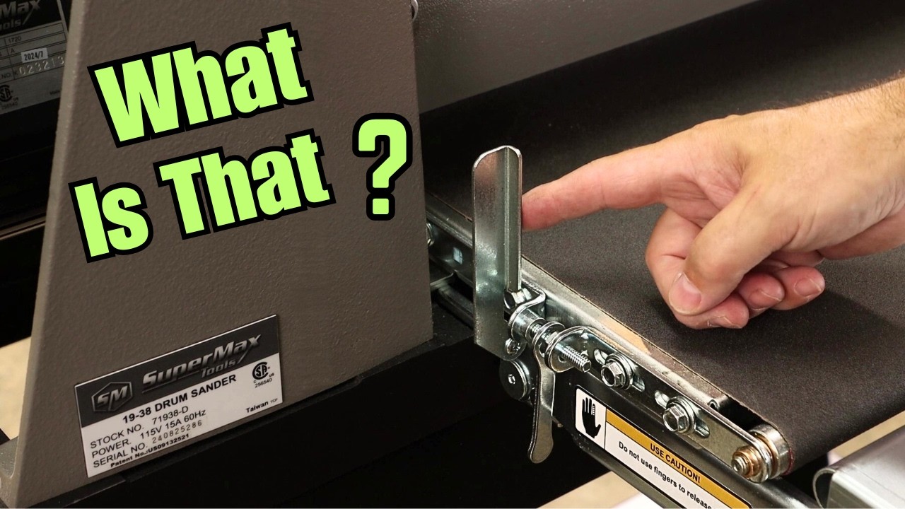 Что это за штука? Объяснение принципа работы быстродействующего рычага барабанной шлифовальной ма...