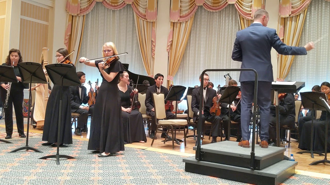Theme from Schindler's List (John Williams) Colgan HS Philharmonic @ 2018 VMEA Conference