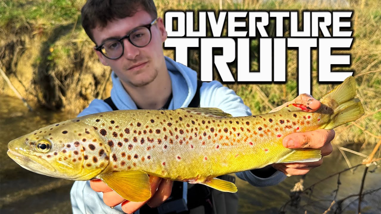 OUVERTURE TRUITE 2025 en RUISSEAU avec Hugo et Alex ! Pêche au leurre souple : Optimus Shad 50 !