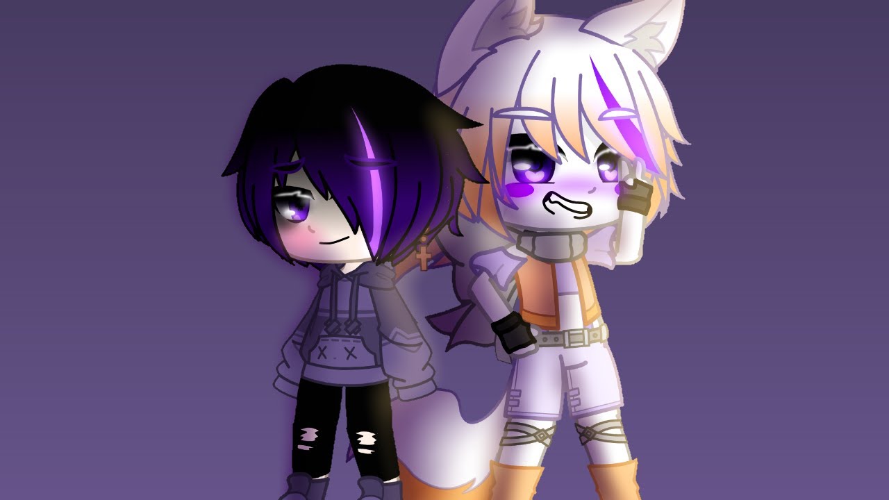 Virgil/Lolbit comforts the gang and Fnaf 1 ~ Gacha Club (Virgil Afton AU)