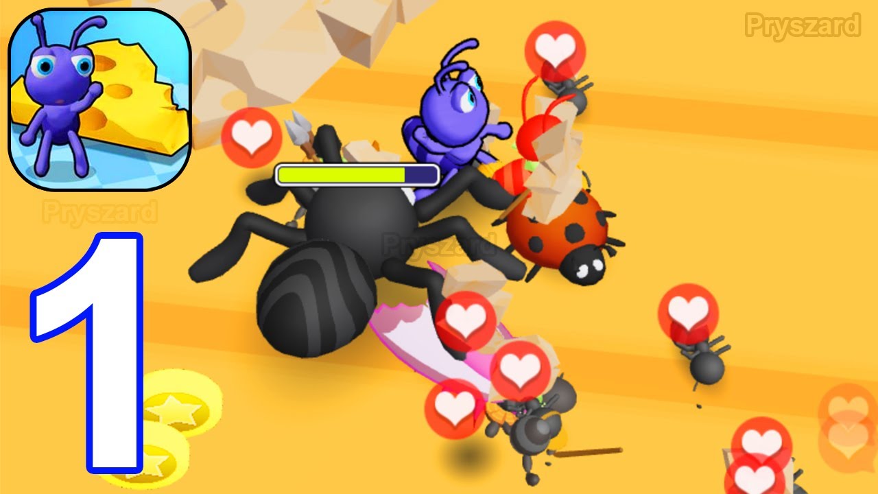 Ant Empire - Android Gameplay Walkthrough Part 1 The Ants Underground Kingdom, Ant Legion (Android)
