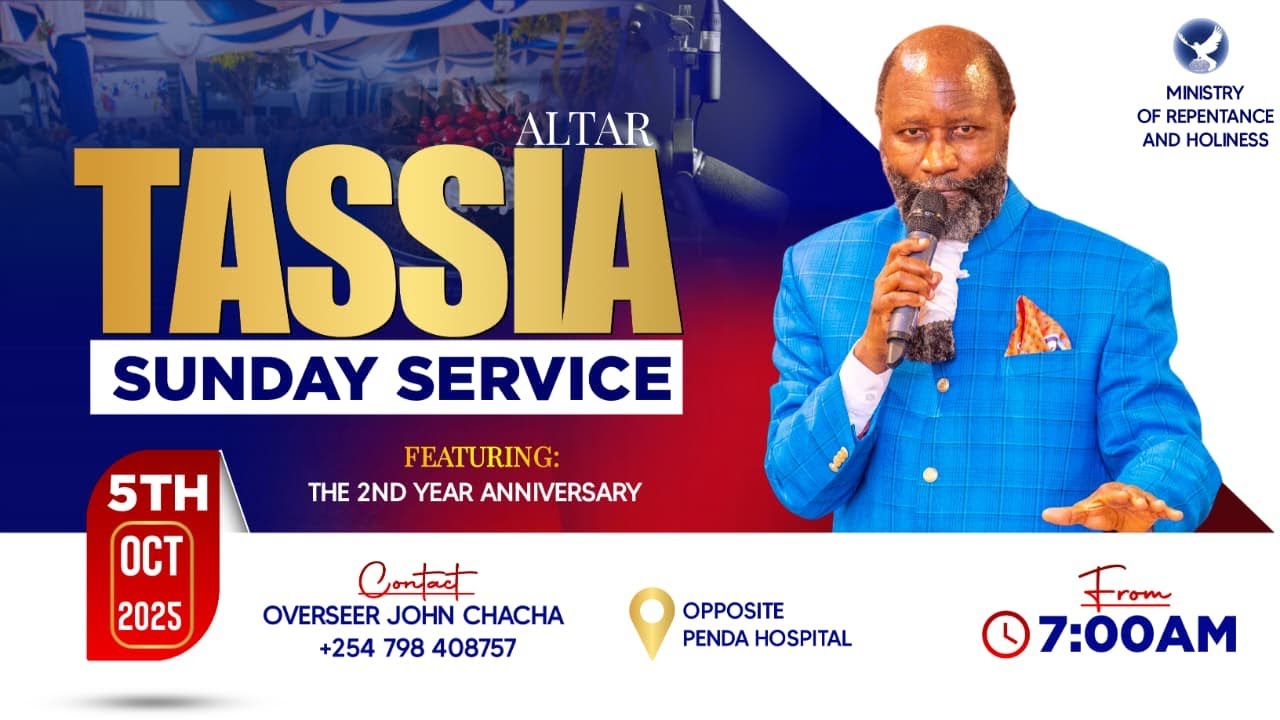 TASSIA KWANDEGE ALTAR SUNDAY SERVICE|| 05.10.2025 || FEATURING THE 2ND YEAR ANNIVERSARY