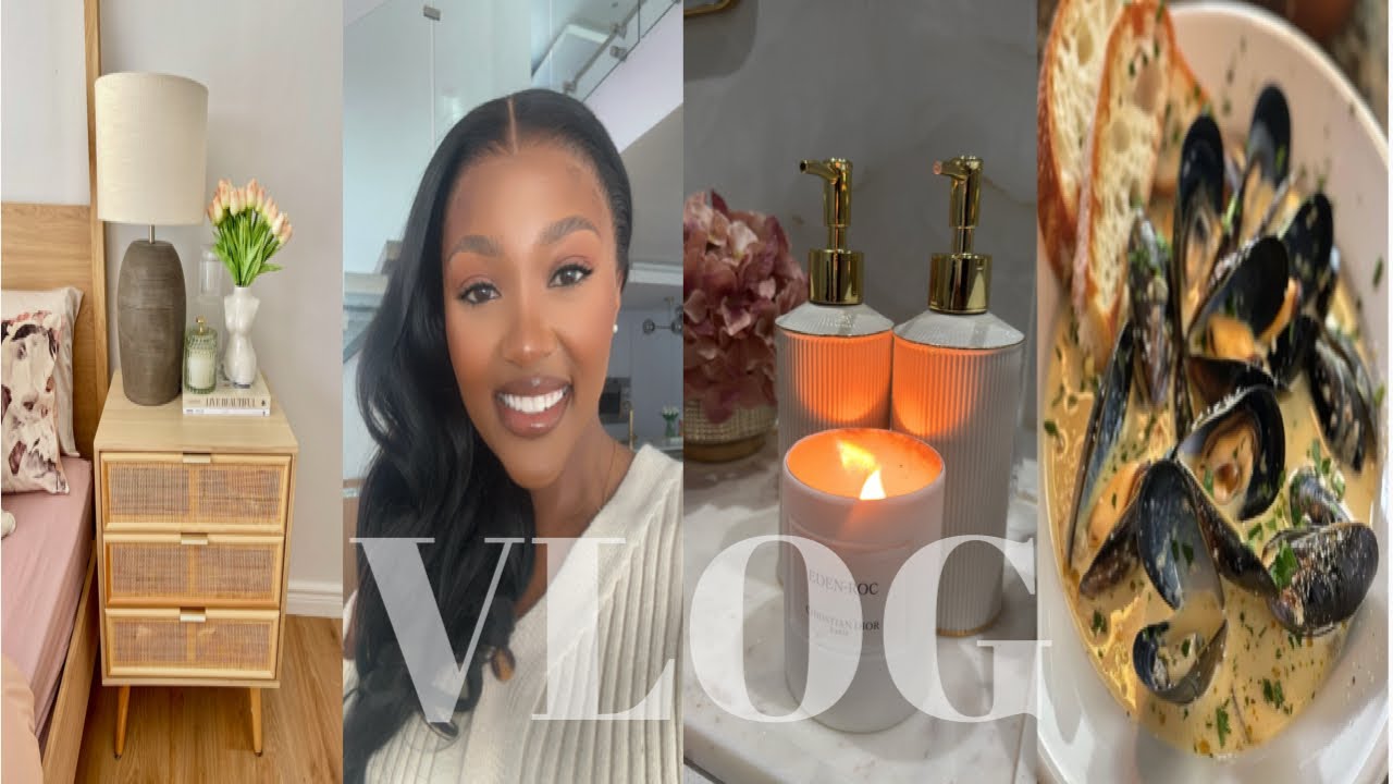 Weekly Vlog: Home Updates, New Furniture, Cooking + More | South African YouTuber | Kgomotso Ramano