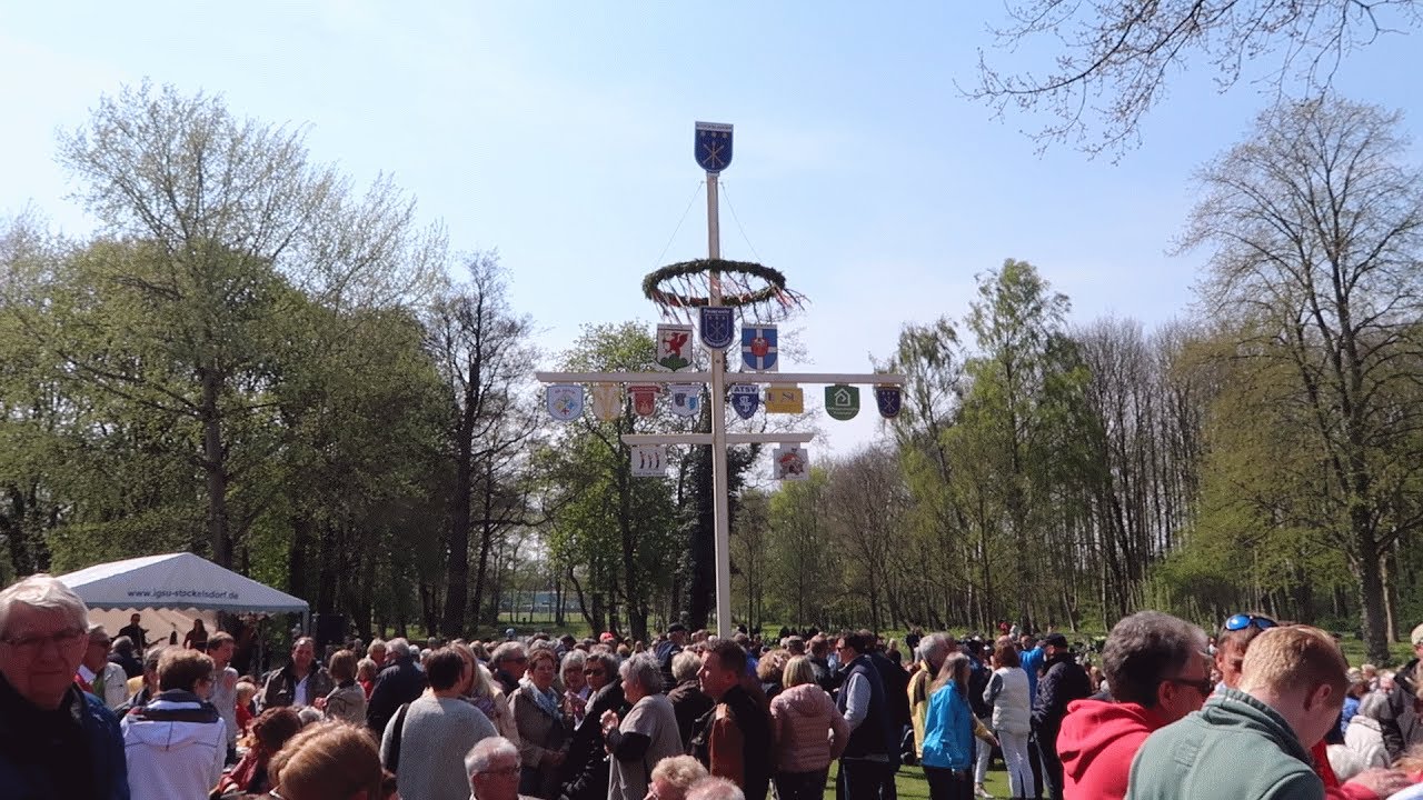 Maibaumaufstellen Stockelsdorf 2017  | TJo