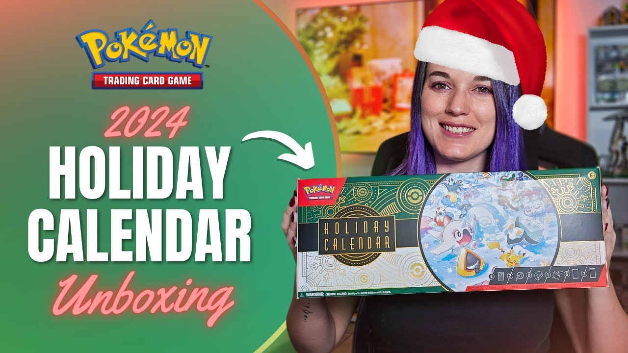 Pokémon TCG Holiday Calendar 2024 | UNBOXING