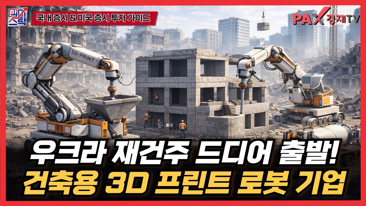 우크라 재건주 드디어 출발! [재건+신기술]로 빠른 복구 솔루션 '이 기업' ▶▶ 이태양 전문가의 '트렌드를 캐치하는 법' [26.01.23 한미스탁]