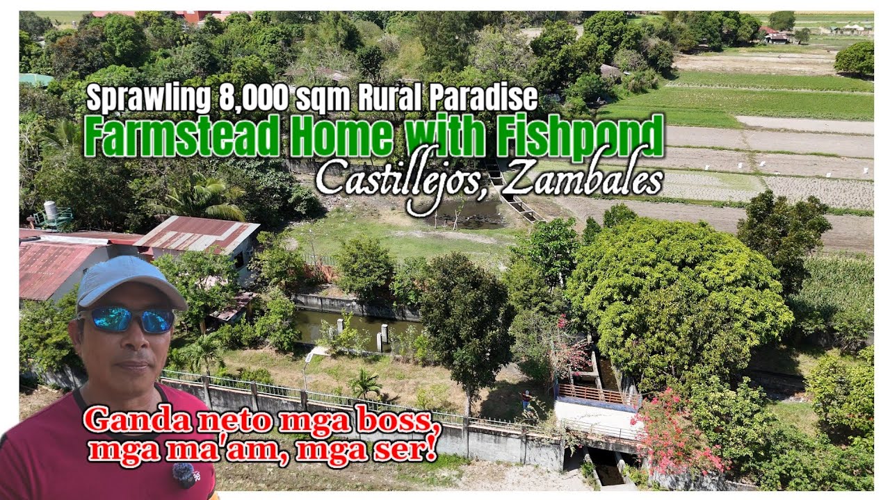 Sprawling 8,000sqm Farmstead with Home & Fishpond—A Rural Paradise Awaits