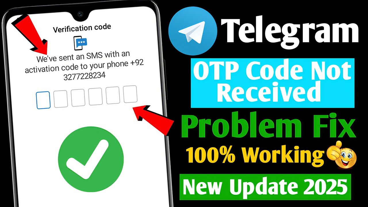 How To Fix Telegram Login Problem (2025) | Telegram Code SMS Problem | OTP Code Not Coming